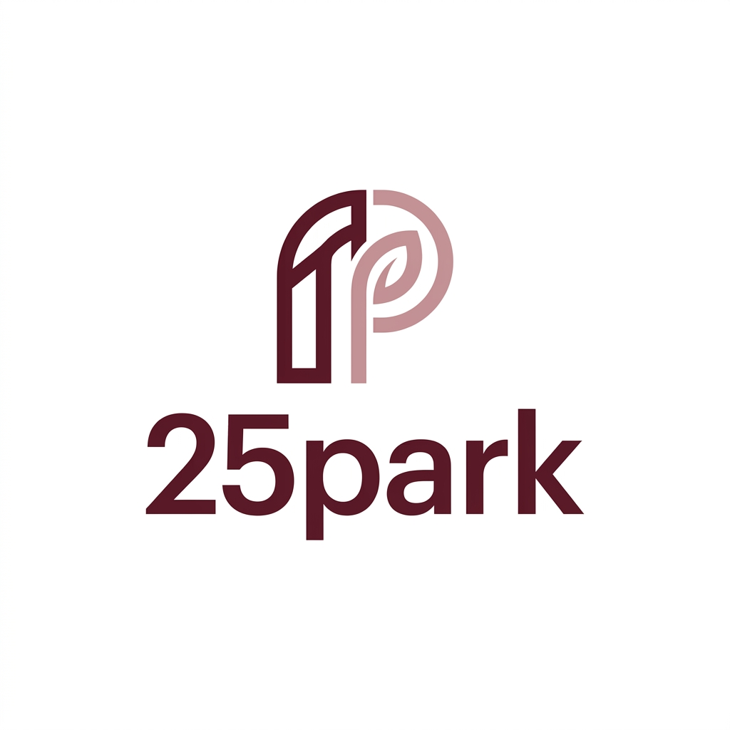25park.com brand logo concept