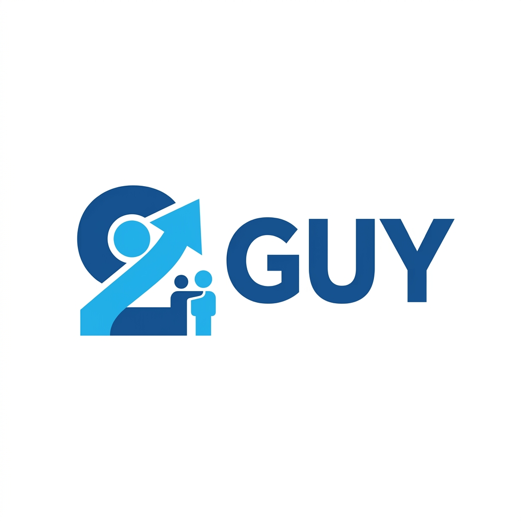 2guy.com brand logo concept