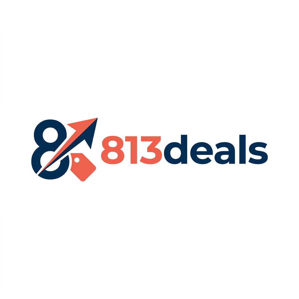 813deals.com brand logo concept
