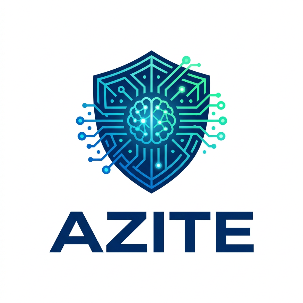 Azite.com brand logo concept