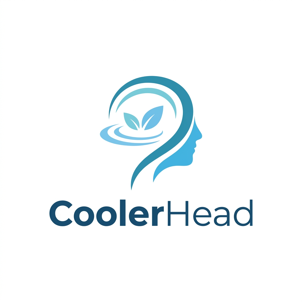 CoolerHead.com brand logo concept