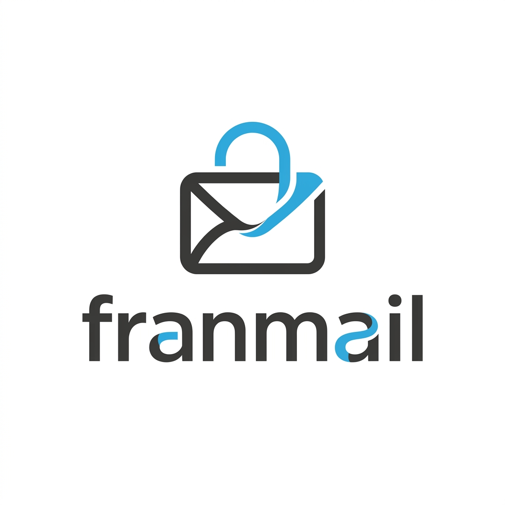 FranMail.com brand logo concept