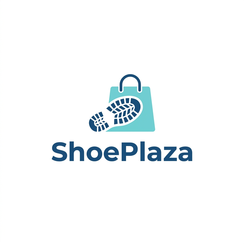 ShoePlaza.com brand logo concept