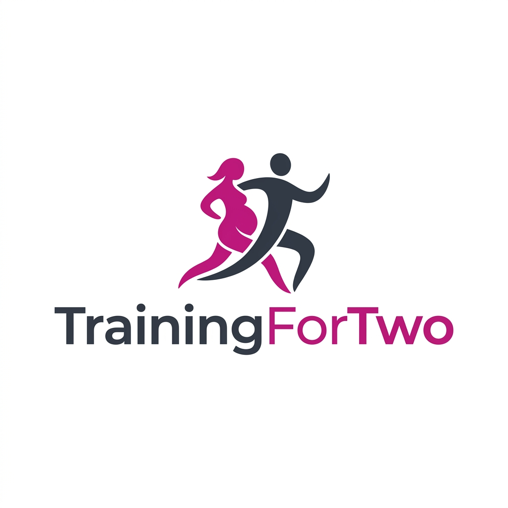 TrainingForTwo.com brand logo concept