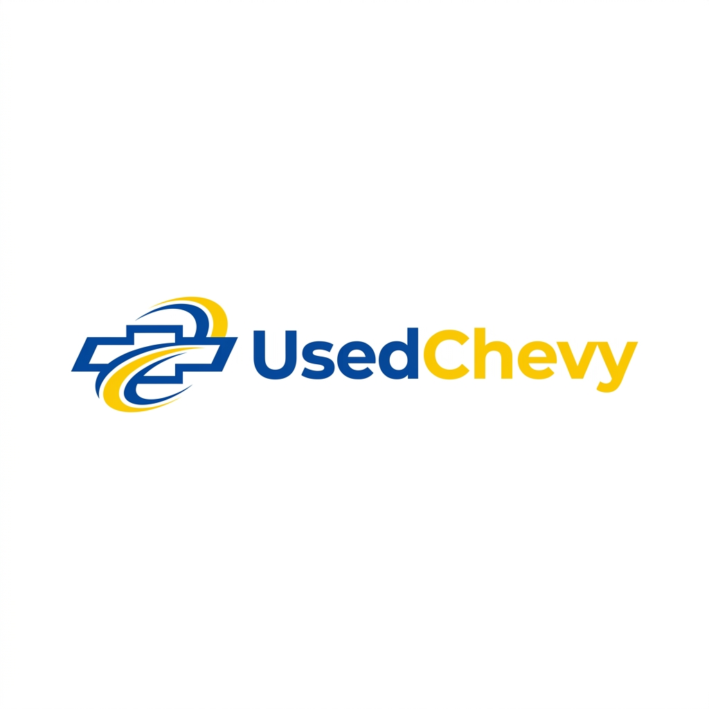 UsedChevy.com brand logo concept
