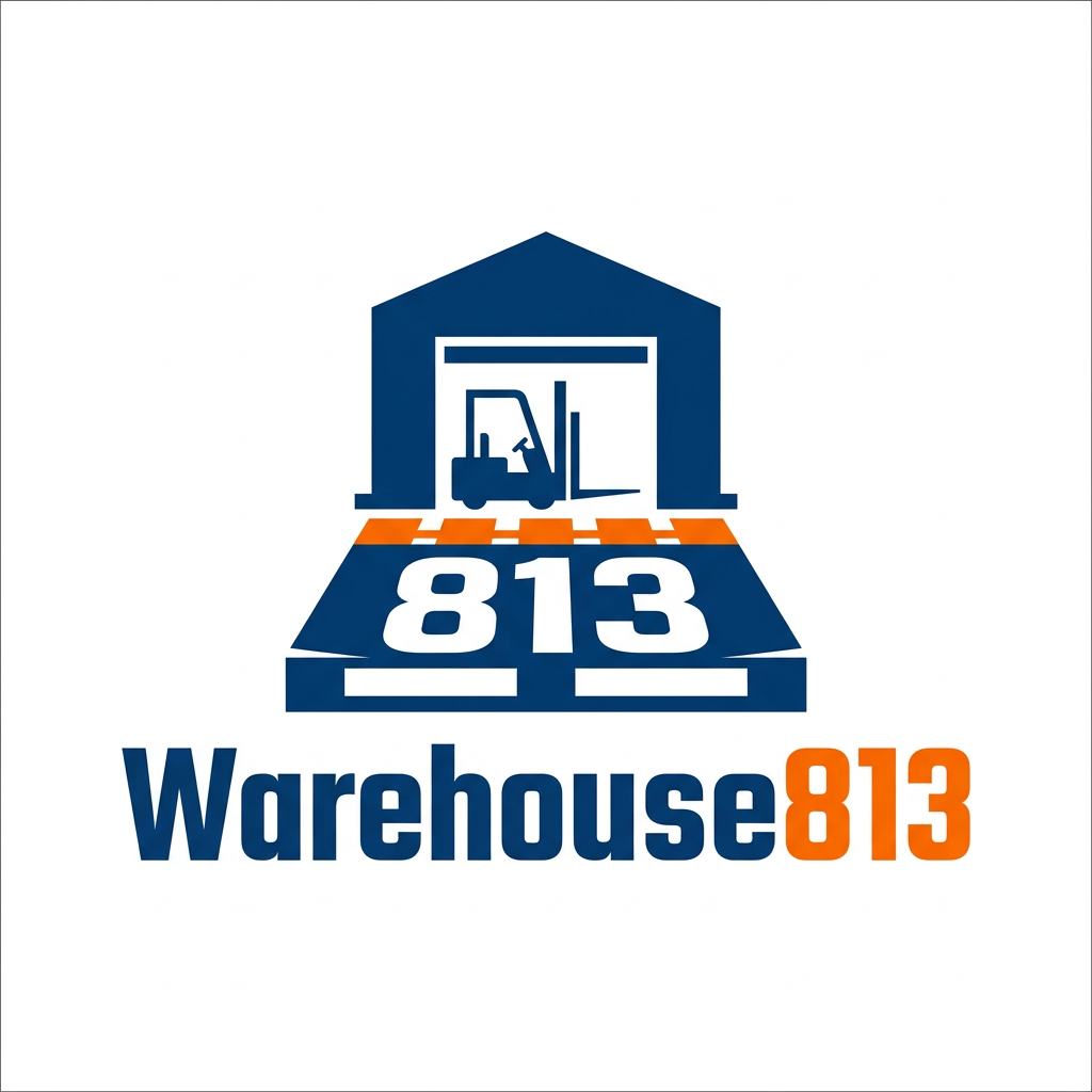 Warehouse813.com brand logo concept